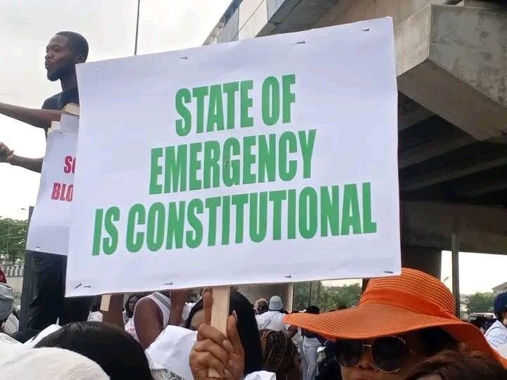 Rivers women rally for emergency rule, back Tinubu and Ibas