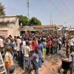Tanker explosion devastates shops in Akwanga, driver’s bravery averts worse disaster
