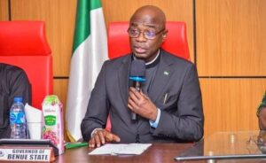 Benue Governor Rev Fr Hyacinth Alia