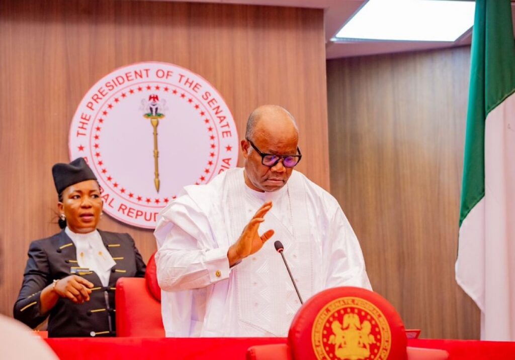 Senate President Godswill Akpabio
