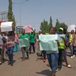 Striking workers