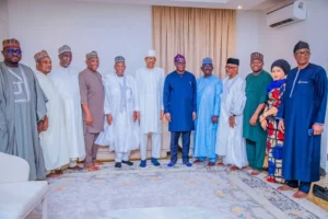 Ganduje visits with Buhari