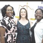 L-R- Abiodun Rufus -Unegbu, Laura Moore and Oluwatoyin Mokwe at the recent media briefing