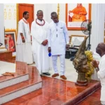 Oba of Benin and Edo Governor Monday Okpebholo