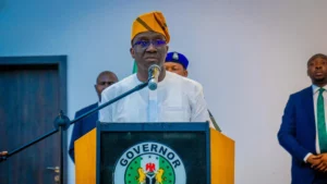 Governor Monday Okpebholo