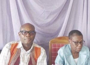 Olamiti (right) with Osunade