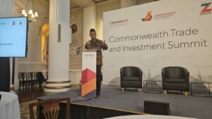 Peter Obi at the commonwealth event
