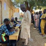 Nigerians Voting