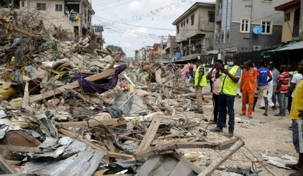 Lagos building collapse
