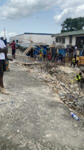 Ojodu building collapse in Lagos