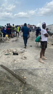 Ojodu building collapse in Lagos