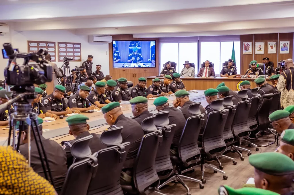 Nigeria Police Force senior officers