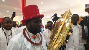 Ologbotsere of Warri Kingdom in Delta State, Chief Ayirimi Emami,