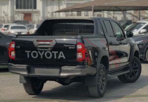 Black Toyota Hilux
