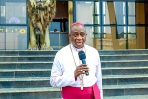 Anglican Bishop of Eha-Amufu Diocese in Isi-Uzo LGA, Enugu State, Rt. Rev. Daniel Olinya