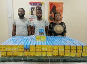 Arrested drug traffickers