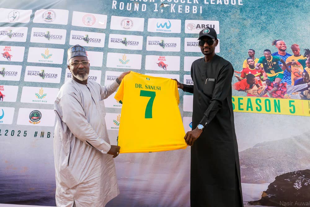 Sanusi hails 2025 Beach Soccer League kick off in Birnin Kebbi