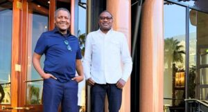 Aliko Dangote and Femi Otedola