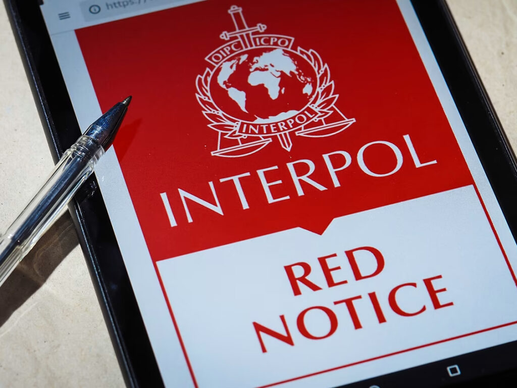 Interpol’s Red Notice
