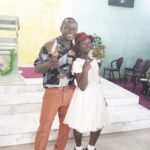 •Mr. Oluwaseyi and his daughter, Favour.