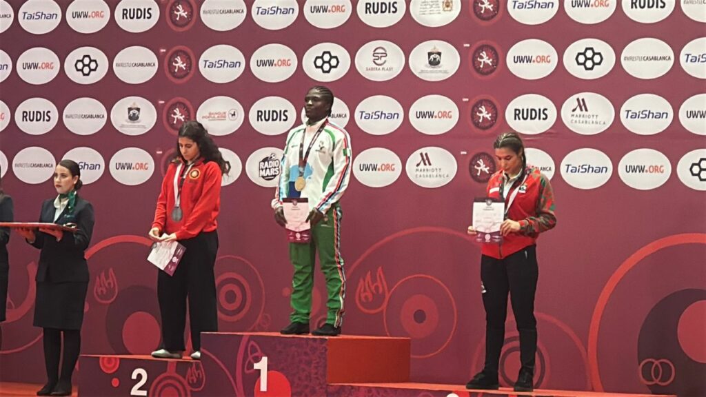 Team Nigeria wins four gold medals on day one of African Wrestling Championships