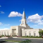 Exterior of the Lagos Nigeria Temple. Photo: Courtesy, The Church of Jesus Christ of Latter-day Saints