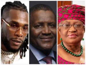 Dangote, Burna Boy, Okonjo-Iweala, others named most notable peace icons in Africa