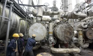 Crude oil refinery