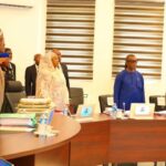 Minister of Federal Capital Territory (FCT) Nyesom Wike presiding over the 14th Executive Committee meeting in Abuja, Tuesday., May 20, 2025