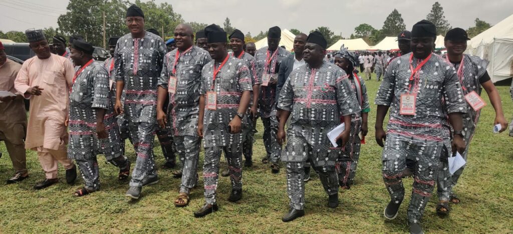 North Central PDP gets new leadership as Ombugadu leads Nasarawa delegates congress