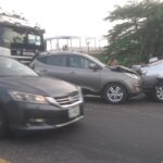 Truck rams into 6 vehicles on Lagos road