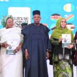 UNICEF Country Representative in Nigeria, Cristian Munduate, Minister of Women Affairs, Imaan Sulieman-Ibrahim, Vice President Kashim Shettima, Wife of Deputy Senate President, Laila Barau and United Nations Special Representative of the Secretary General on Violence Against Children, Najat M’jid at first regional meeting of the Africa Pathfinder Countries of the Global Alliance on Ending Violence Against Children at the Presidential Villa, Abuja