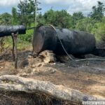 Navy dismantles nine illegal refineries, seizes over 170,000 litres of stolen products in Rivers