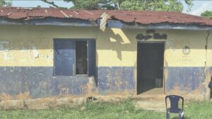 A classroom block in Effium central school