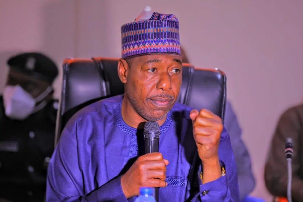 Borno State Governor, Prof. Babagana Zulum