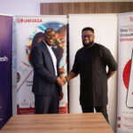 Chief Executive Officer of Univasa, Ben Adeniyi and Chief Executive Officer of Kalabash54, Ladi Ojuri, at the official announcement of their partnership to provide travel data solutions for travelers