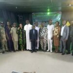 Dr. Igwe, MOUAU executives and awardees at the event