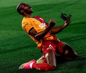 Nigerian striker Victor Osimhen
