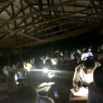 Students write WASSCE  English exams late Wednesday evening. May 28, 2025