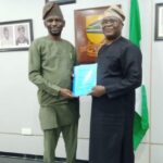 Dr. Opeifa and Mr Davou, during the MoU signing ceremony