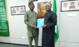Dr. Opeifa and Mr Davou, during the MoU signing ceremony