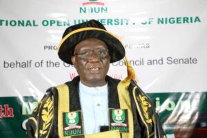 Vice-Chancellor Prof. Olufemi Peters