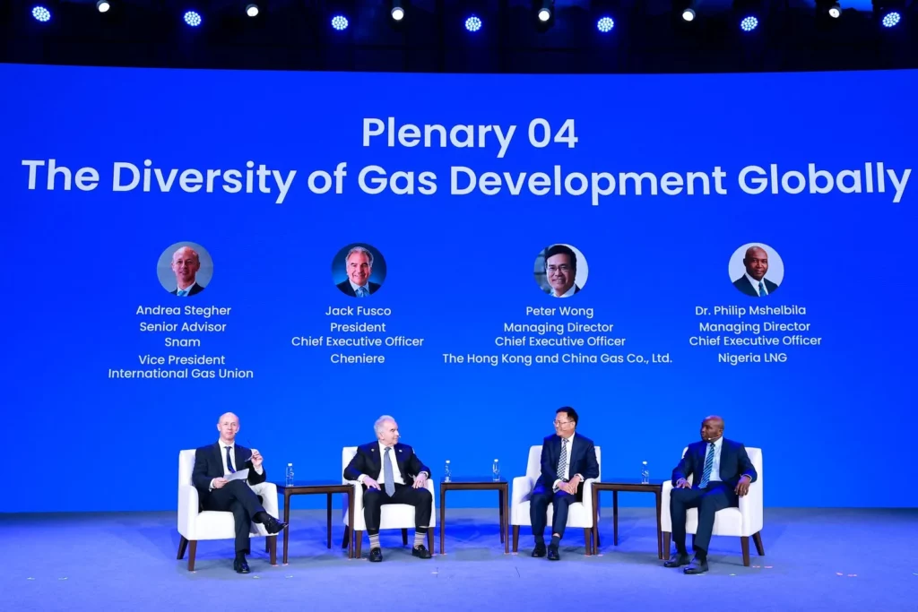Nigeria LNG, WGC 2025, decarbonisation, LNG shipping, sustainable energy