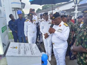 Nigerian navy commissions projects