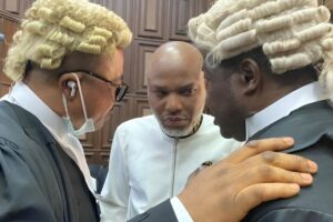 Nnamdi Kanu in court