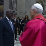 President Bola Tinubu and Pope Leo XIV