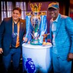 Sanwo-Olu receives premier league trophy
