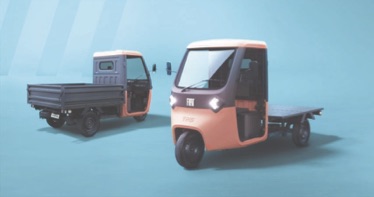 TRIS, first FIAT three-wheeled electric vehicle