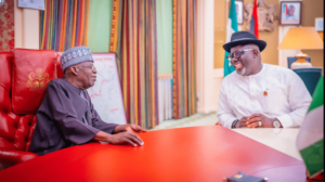 Tinubu meets Oborevwori after historic Delta APC defection