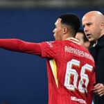Trent Alexander-Arnold and Arne Slot